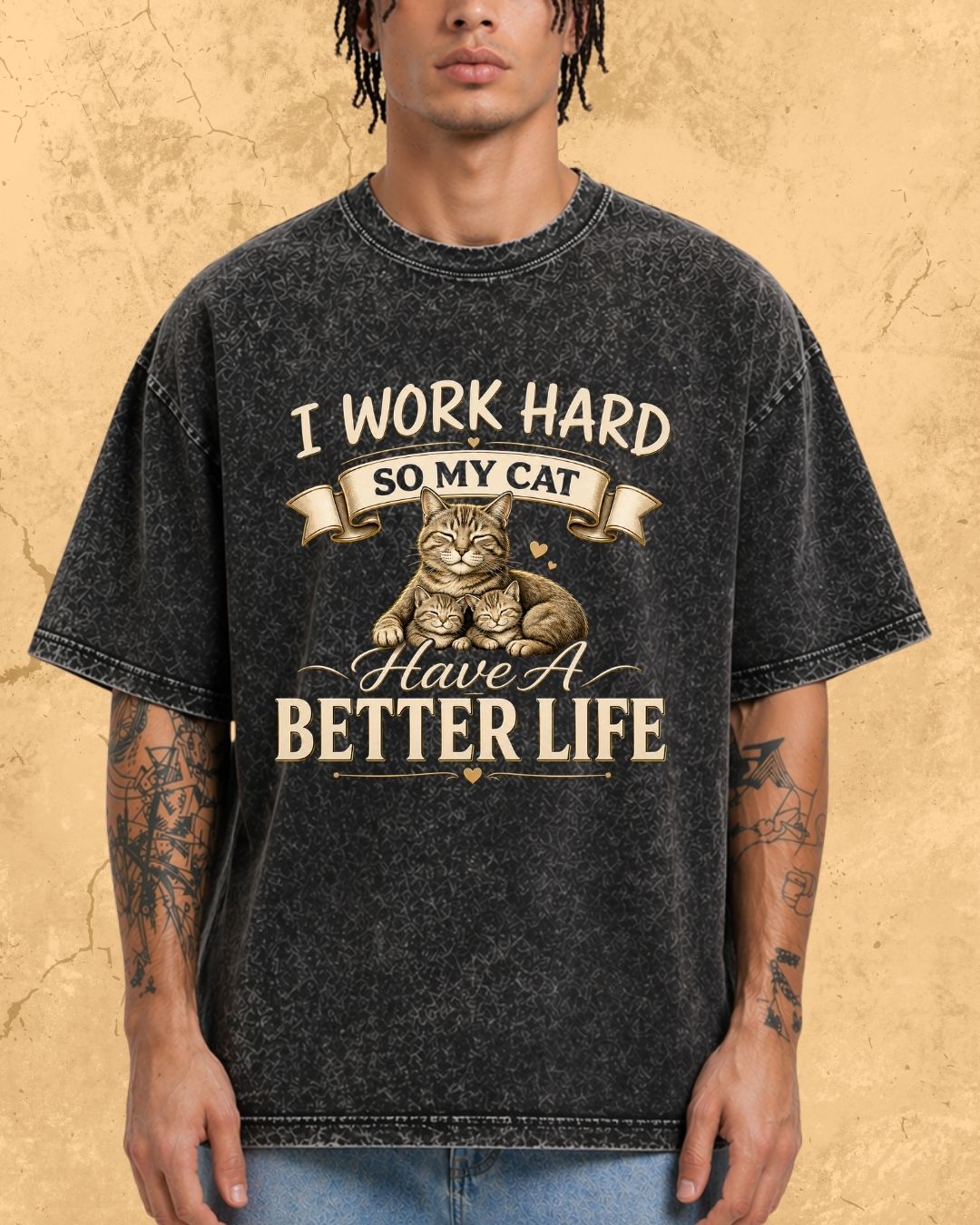 Purr Dad Cotton Tshirt