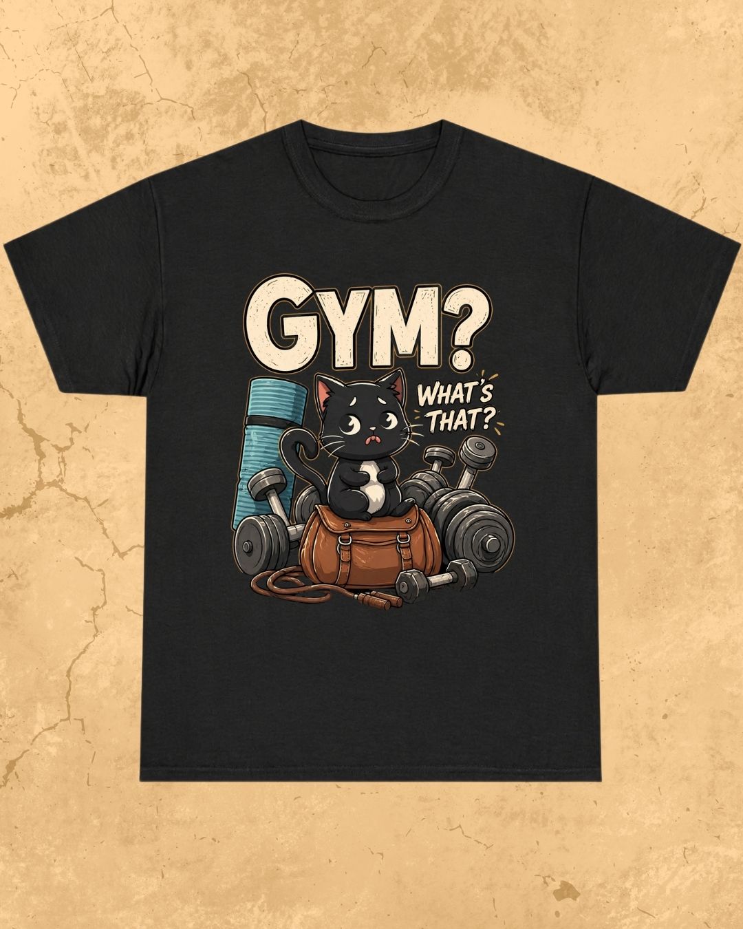 Meow Workout Cotton Tee