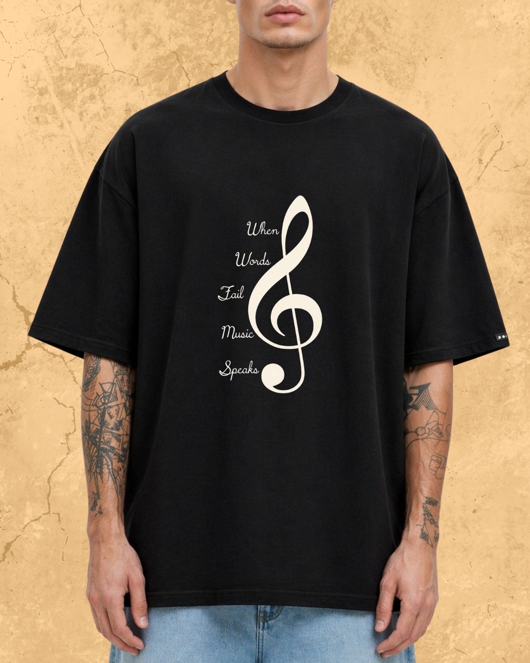 Soul Vibes Music Cotton T-Shirt