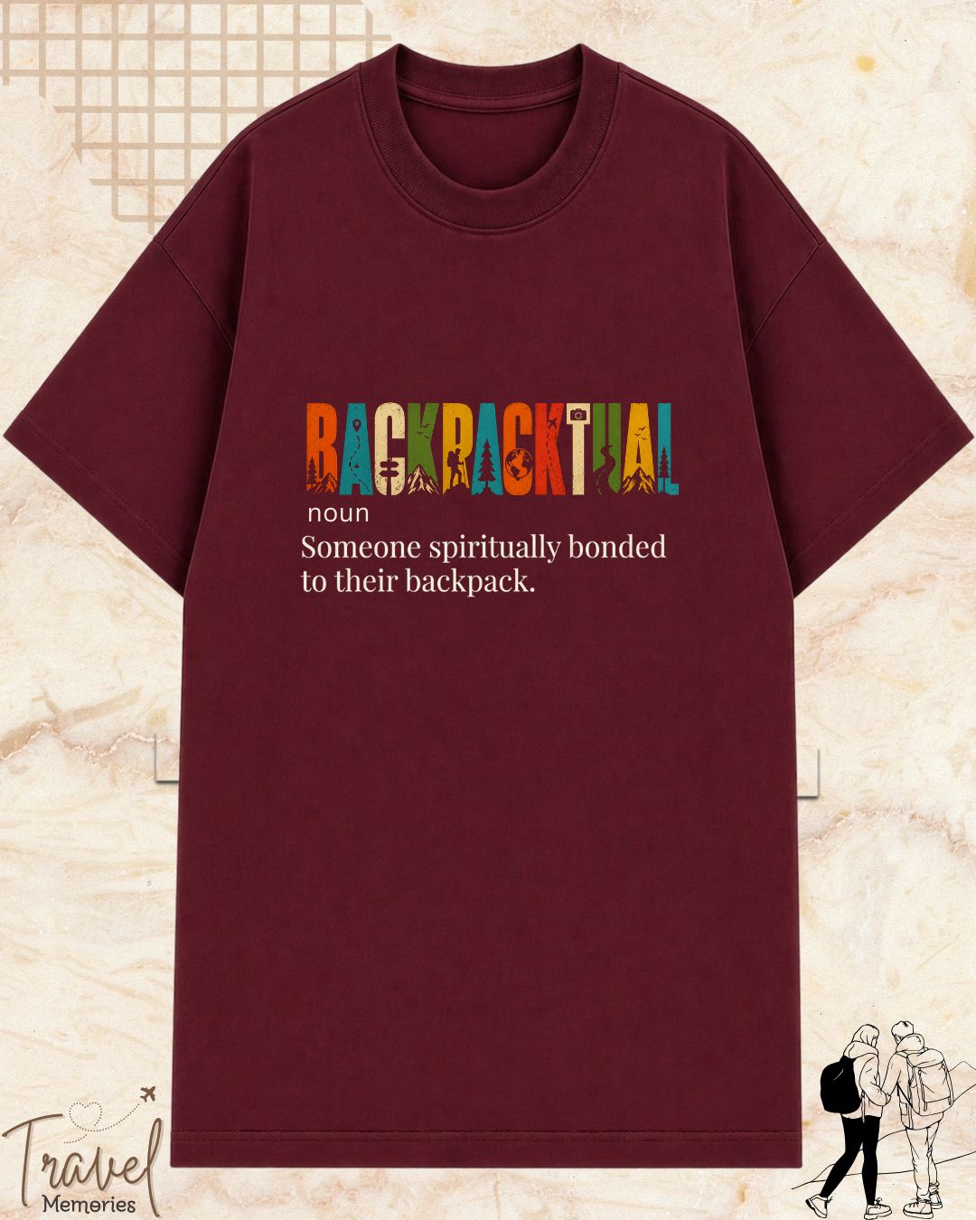 Hinglish Dictionary Travel Cotton Tshirt