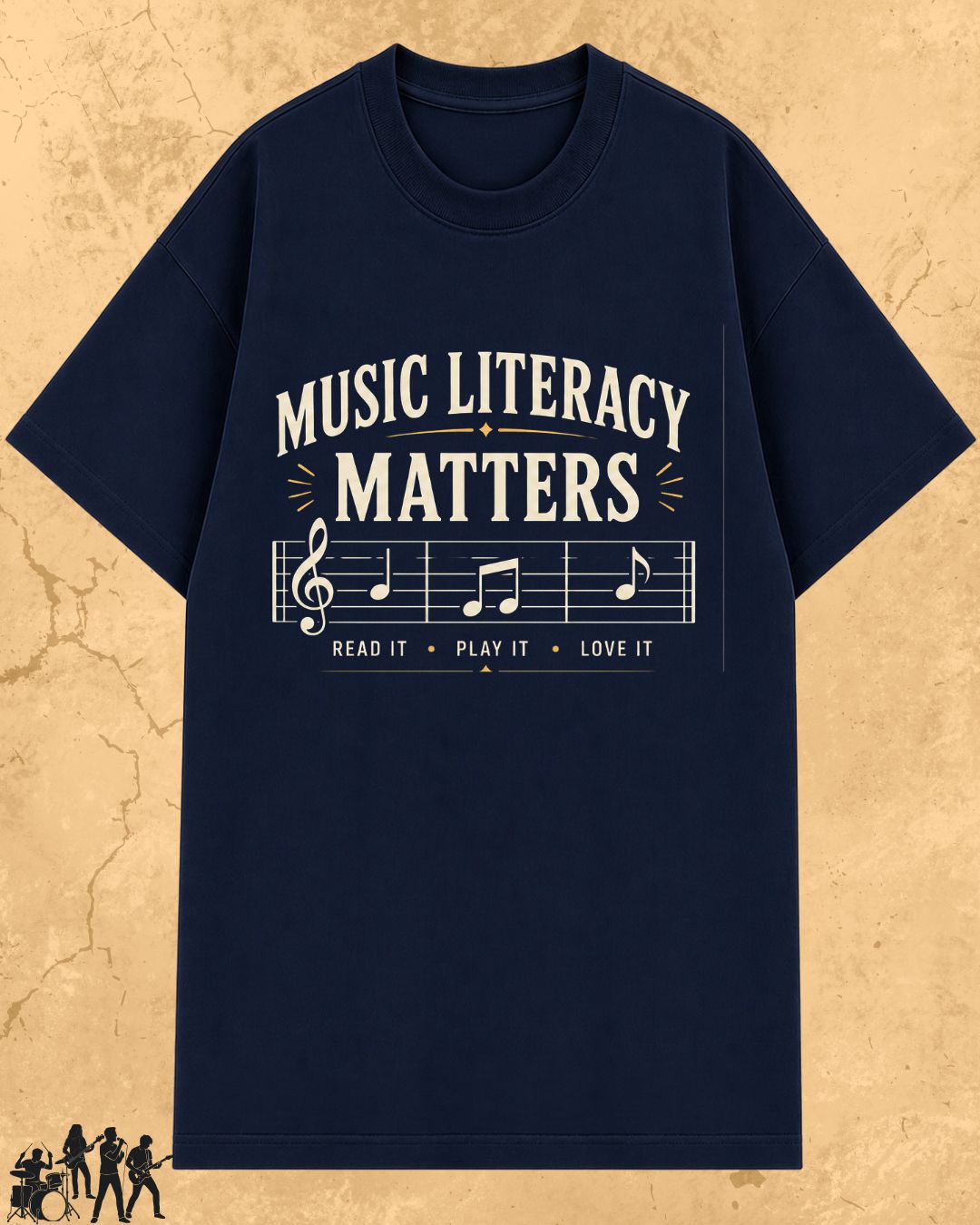 Music Literacy Matters Cotton T-Shirt
