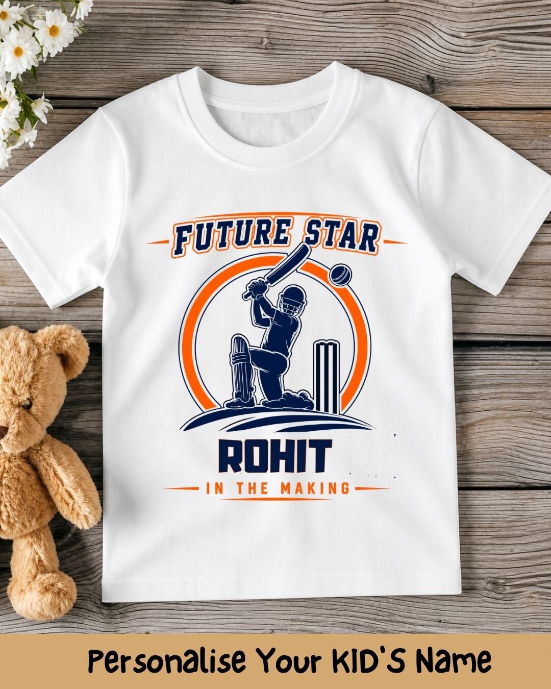 Future Sport Star Custom Kid Cotton Tee