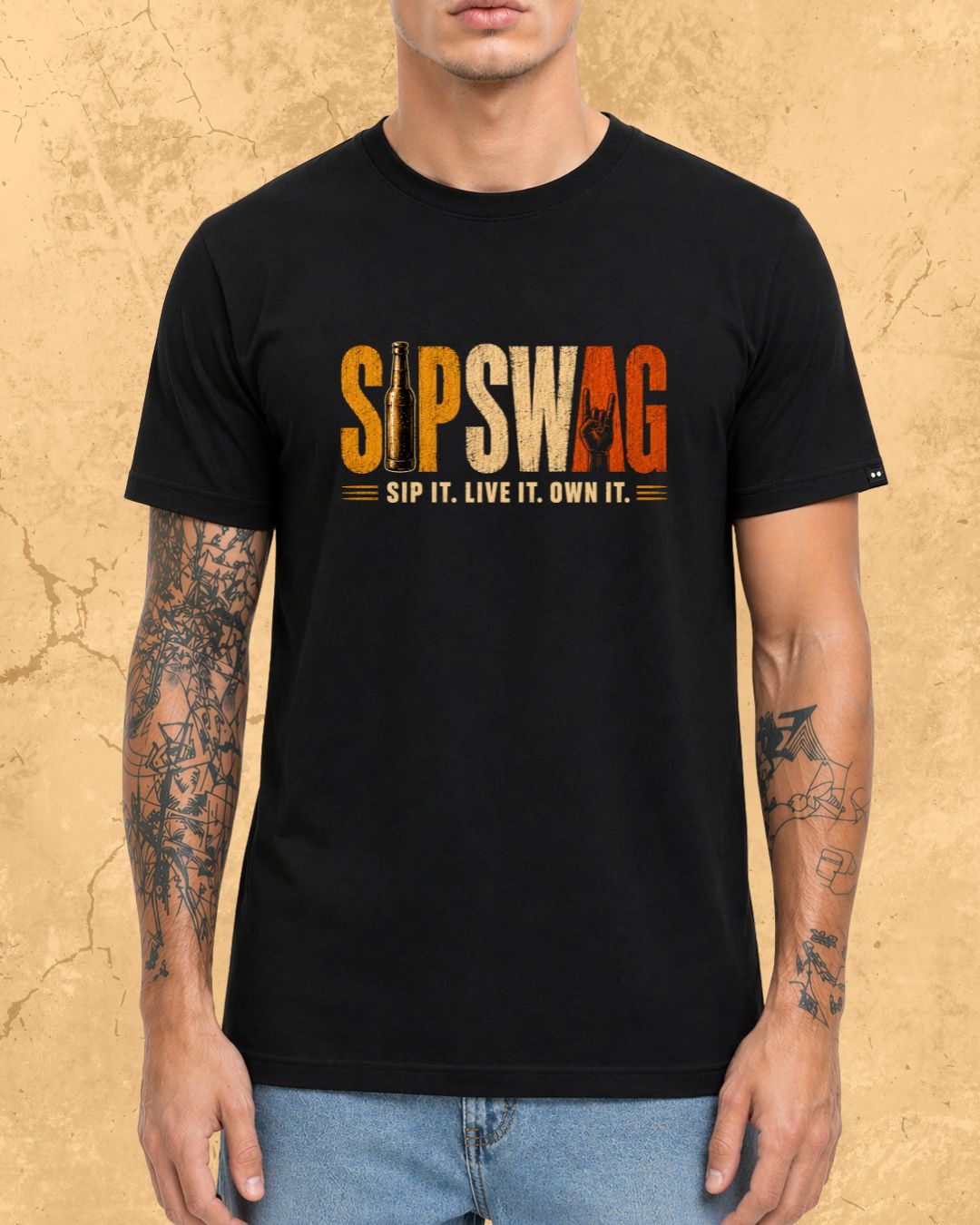 Beer Vibes Cotton Tshirt