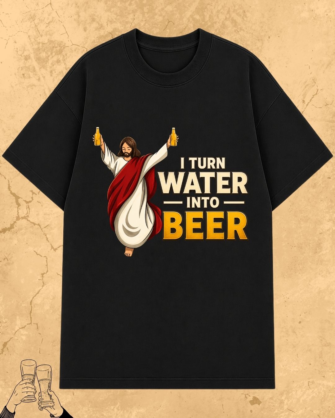 Mythic Beer Warrior Cotton T-Shirt