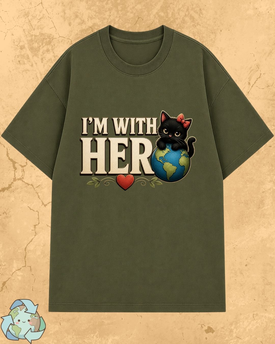 Purr Eco Life Cotton Tshirt