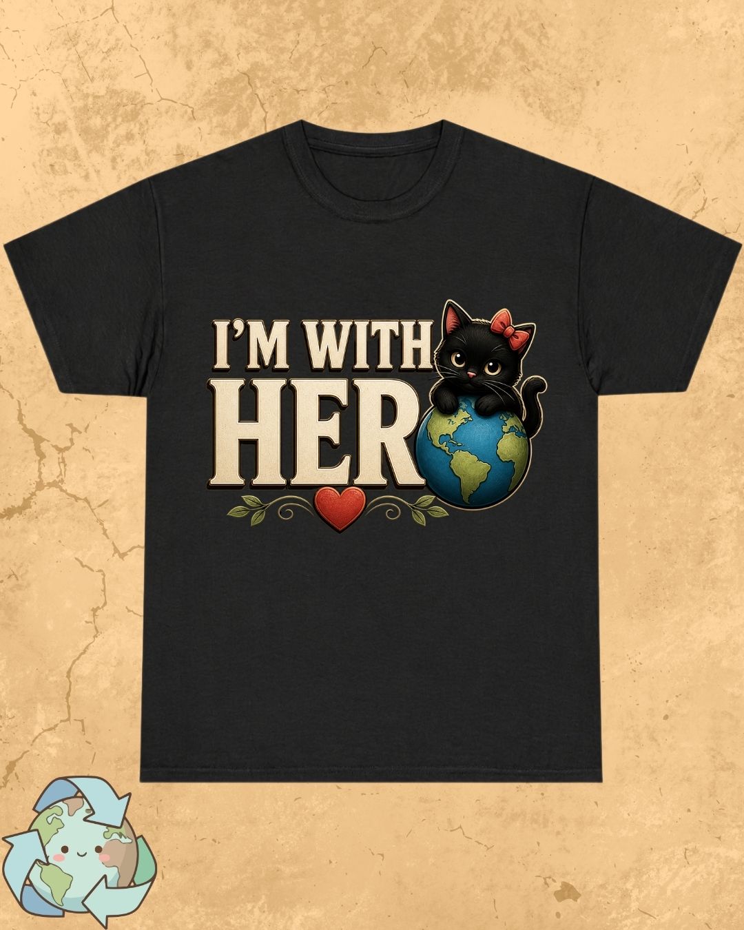 Purr Eco Life Cotton Tshirt