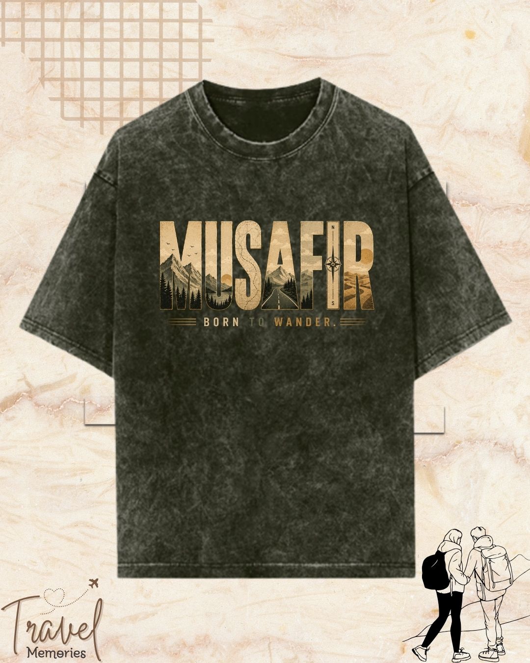 Dil Se Traveller Cotton Tshirt