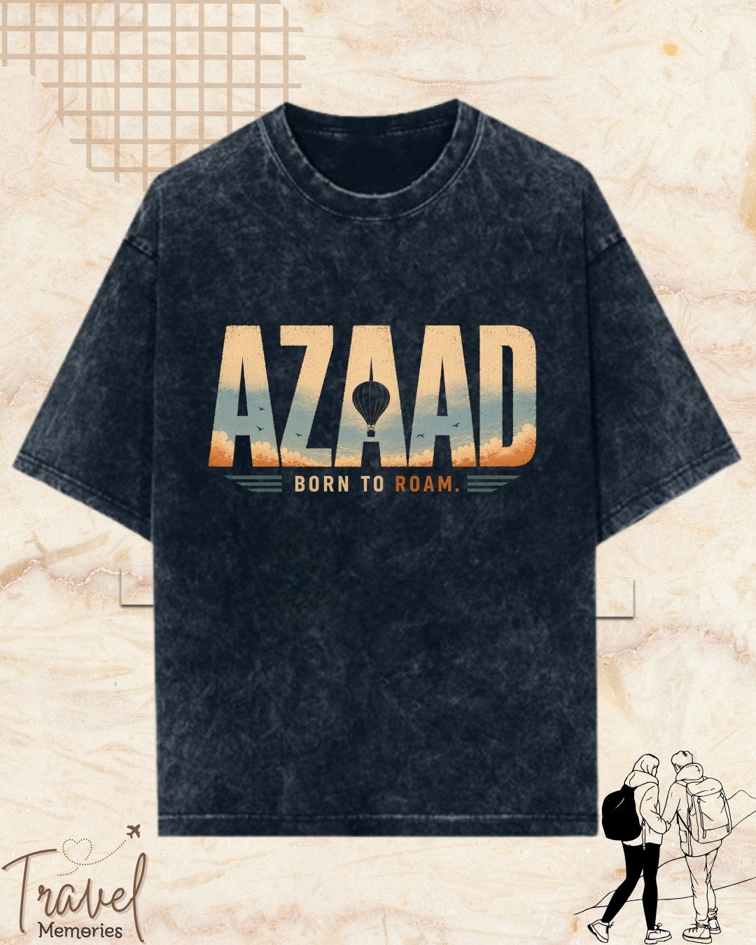 Dil Se Traveller Cotton Tshirt