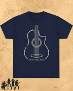 Guitar Music Cotton T-Shirt