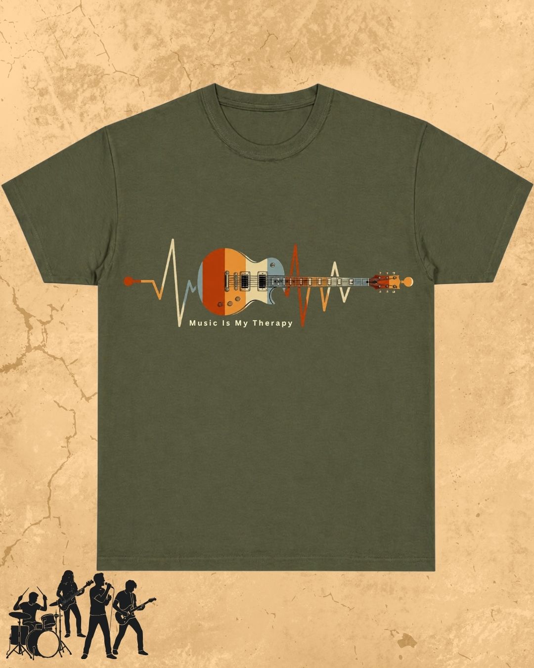 Music Therapy Cotton T-Shirt
