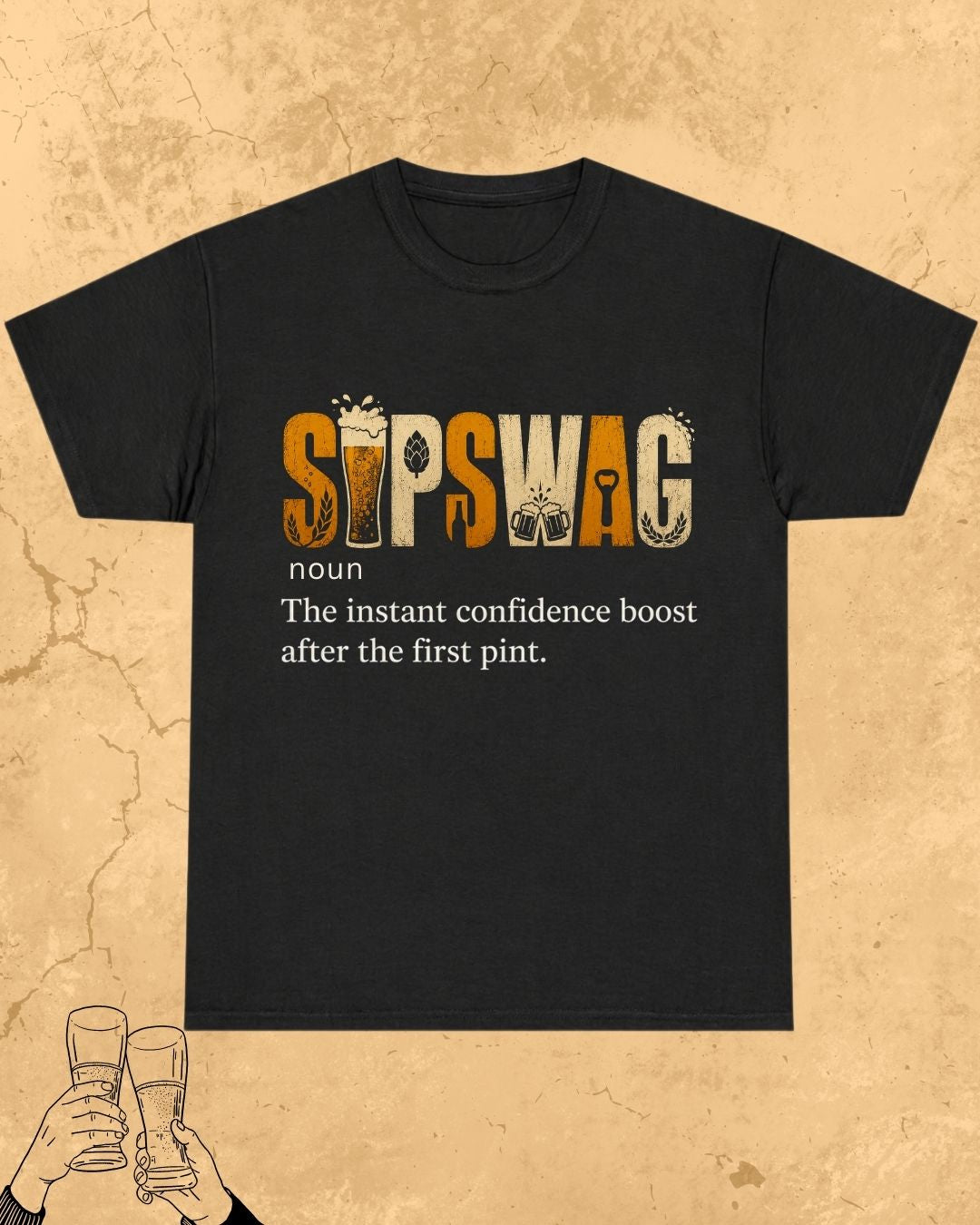 Hinglish Beer Dictionary Cotton Tshirt