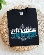 Mountain Reflection Cotton Tshirt