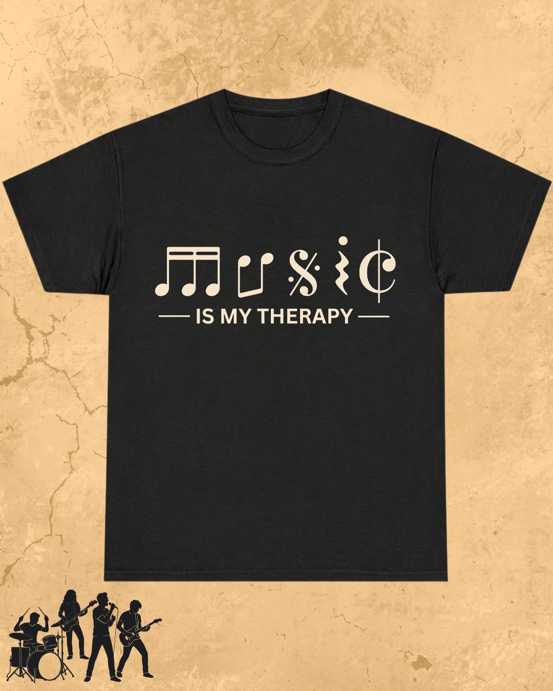 Music Cotton Tshirt
