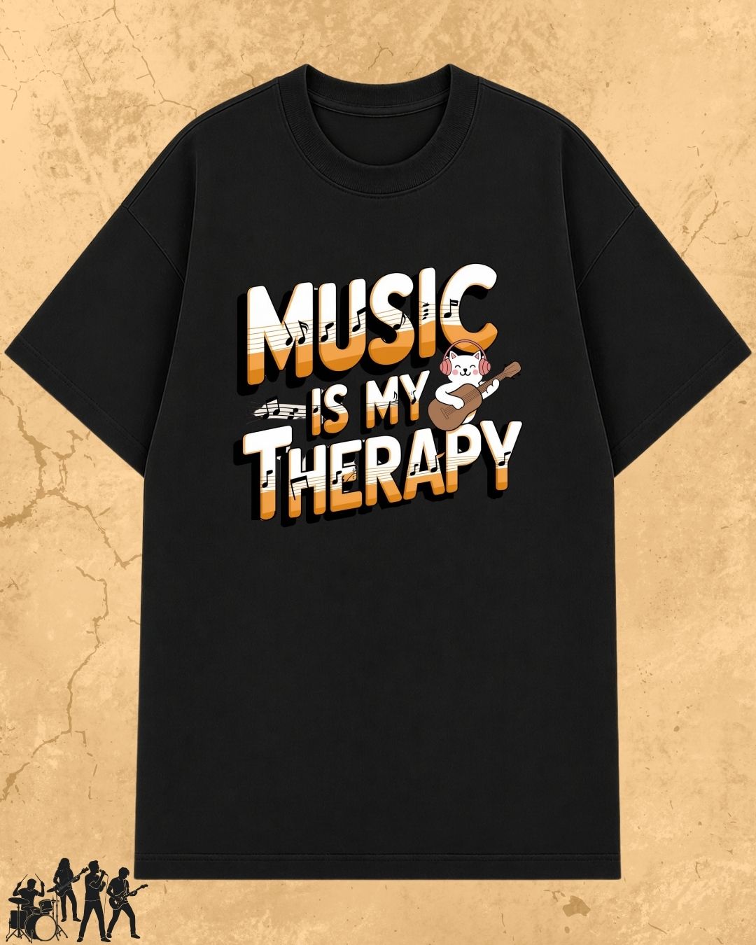 MeowMelody Cotton Tee.