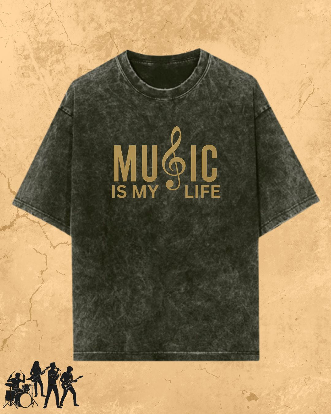 Music Cotton Tshirt