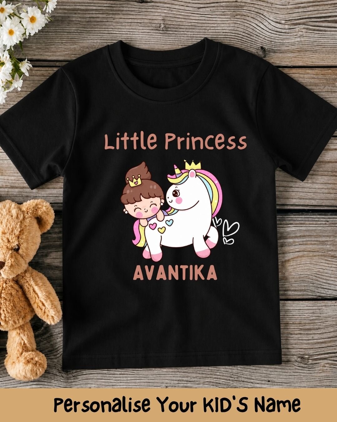 Princess Custom Kid Cotton Tee