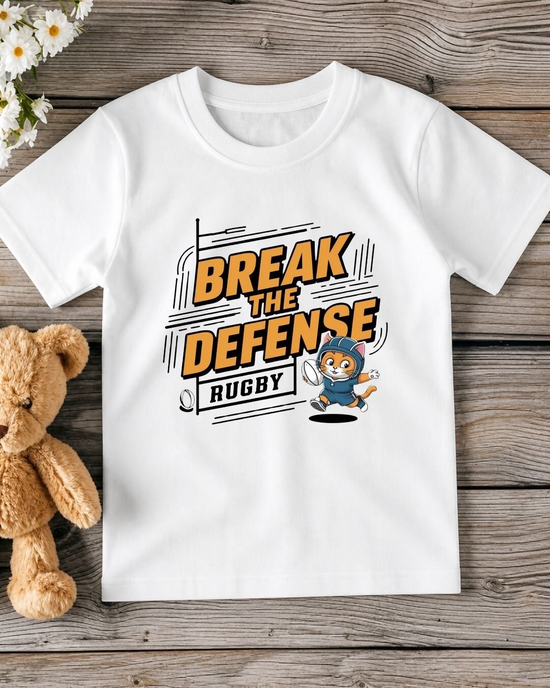 Rugby Kid Cotton Tee