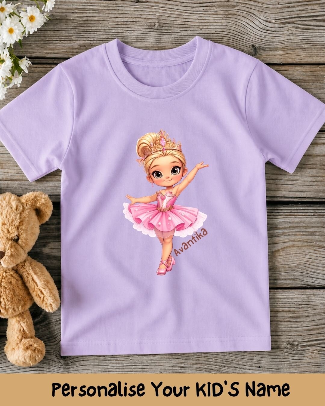 Princess Custom Kid Cotton Tee