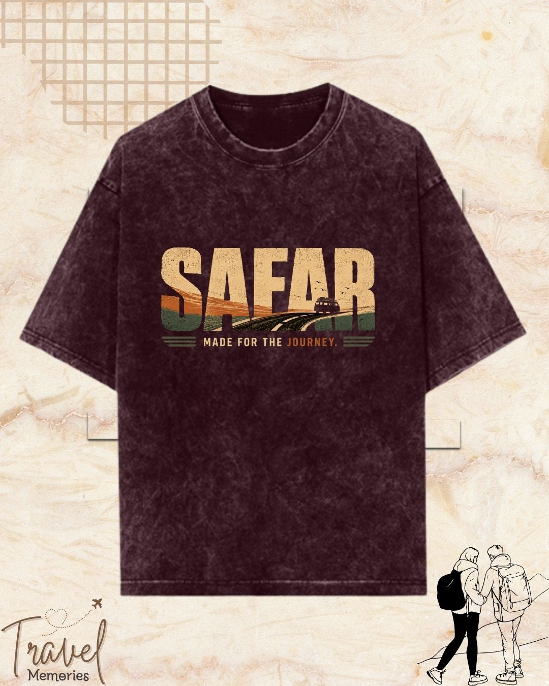 Dil Se Traveller Cotton Tshirt
