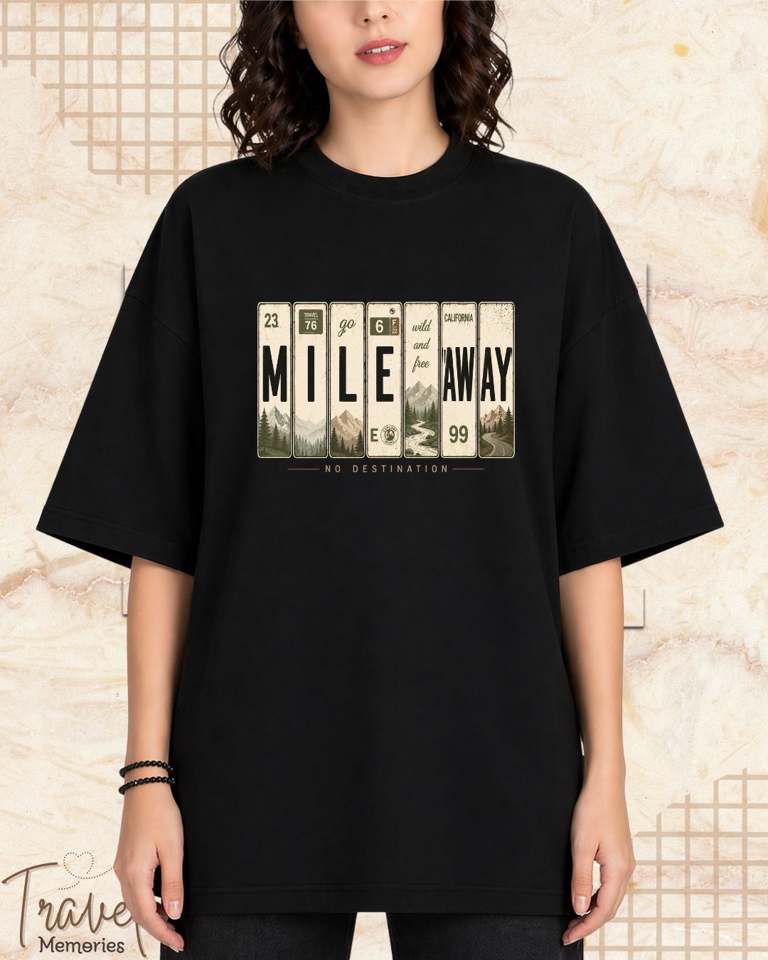 Roadtrip Travel Cotton Tshirt