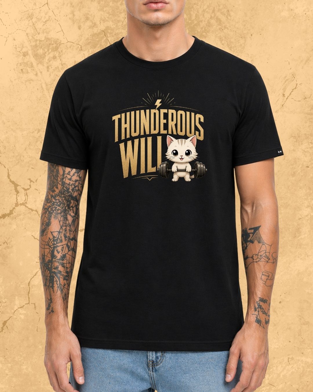 Meow Workout Cotton Tee