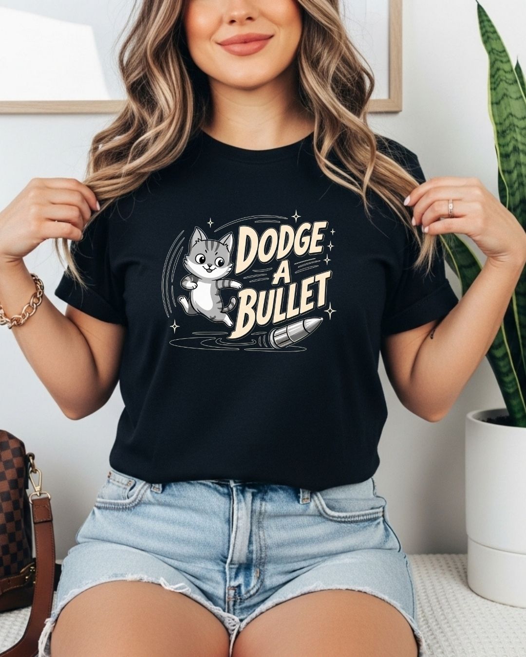 Idiom Whisker Cotton Tee