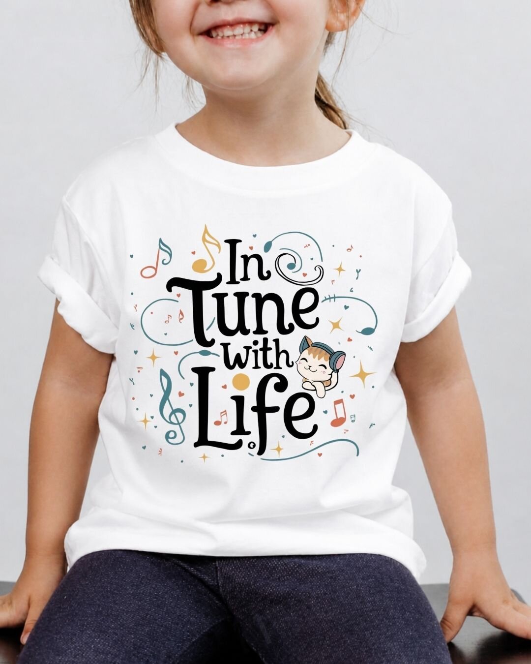 Music Kid Cotton Tee