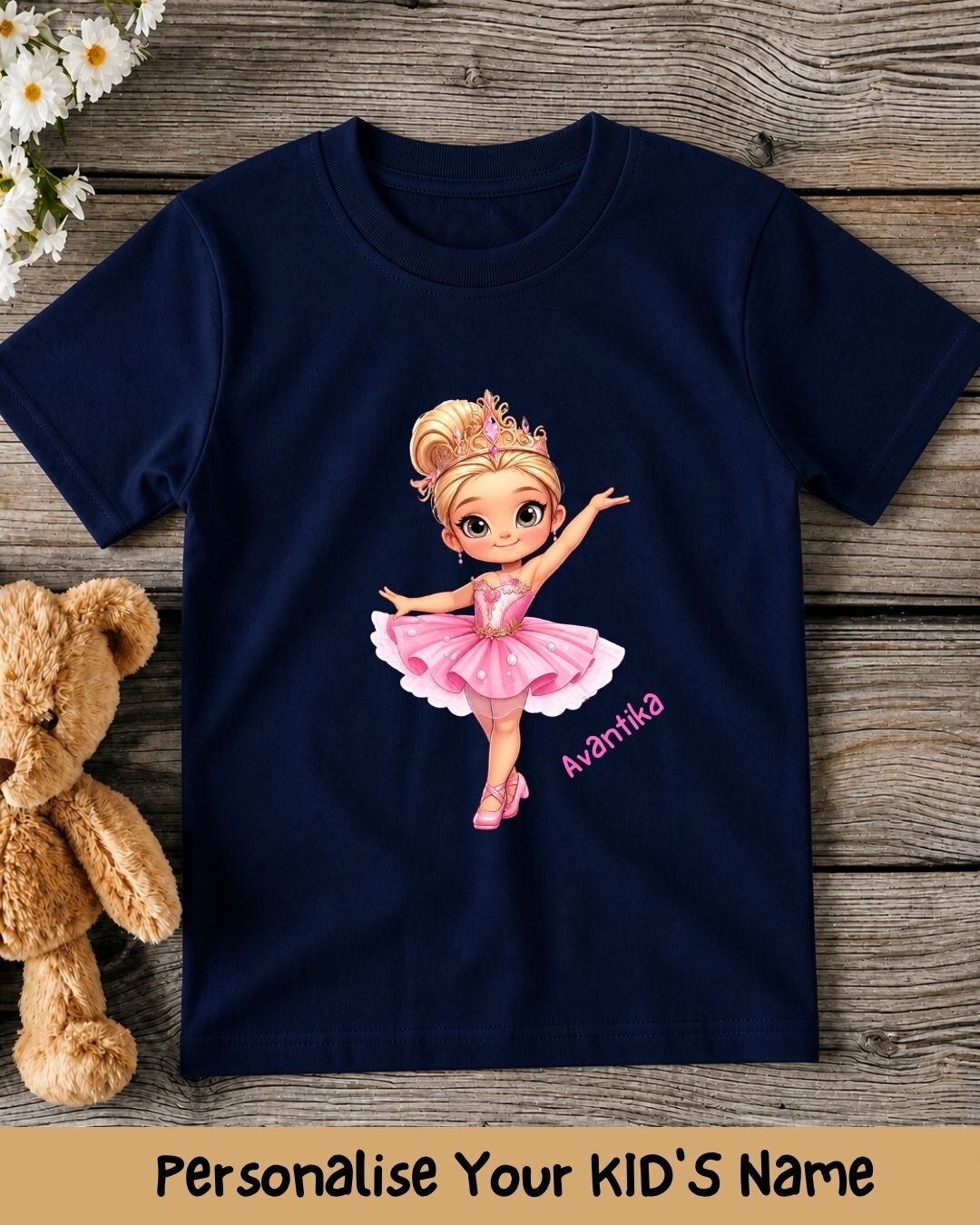 Princess Custom Kid Cotton Tee