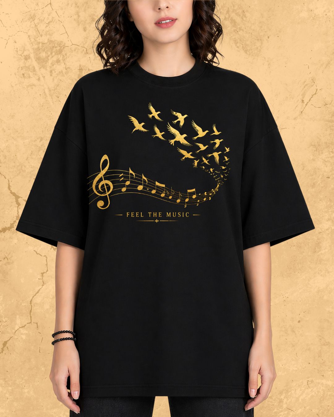 Music Freedom Cotton Tshirt