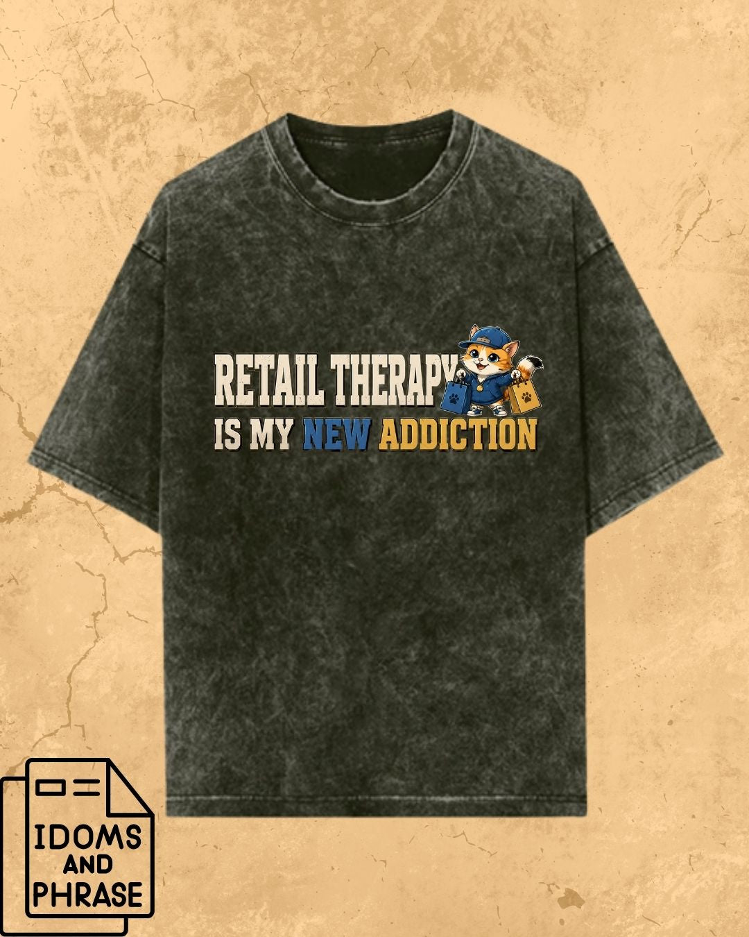 Idiom Whisker Cotton Tshirt