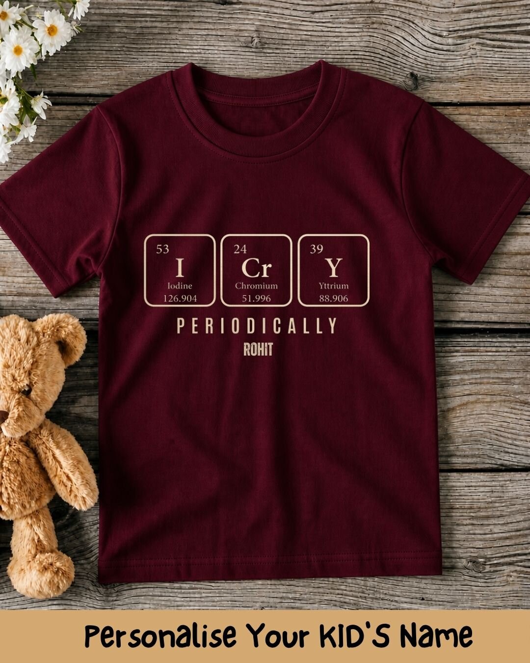 Back To School Custom Kid Cotton Tee