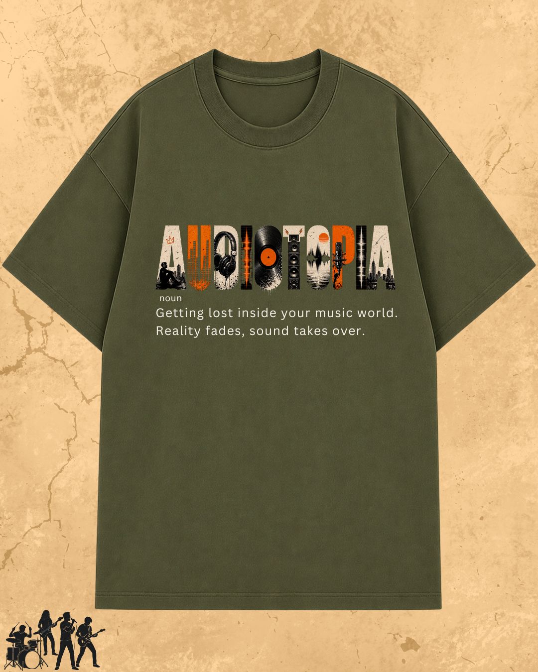 Hinglish Music Dictionary Cotton Tshirt