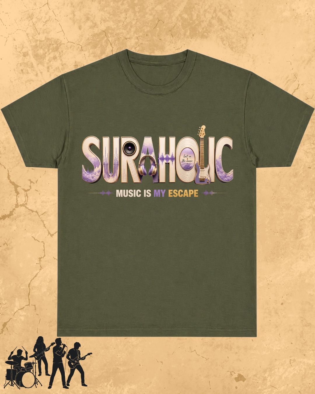 Melody Addict Cotton Tshirt