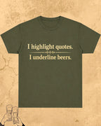 Beer Chemistry Pun Cotton Tshirt