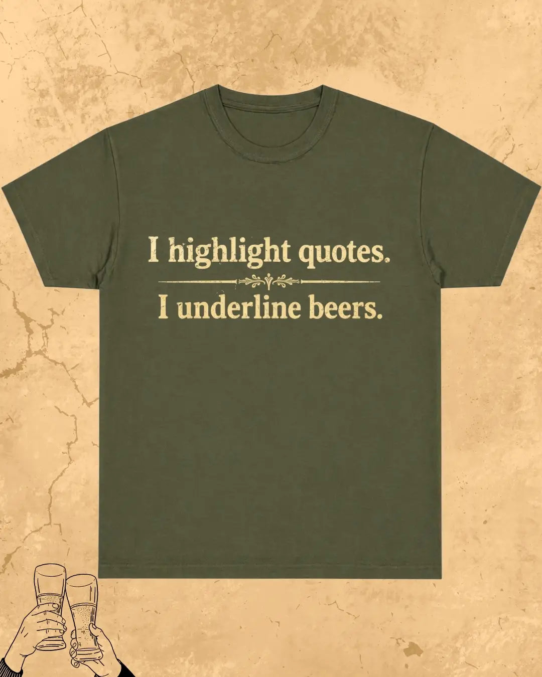 Beer Chemistry Pun Cotton Tshirt
