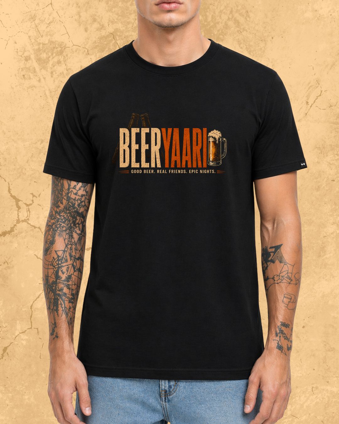 Beer Vibes Cotton Tshirt