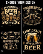 Beer Bond Statement Cotton T-Shirt