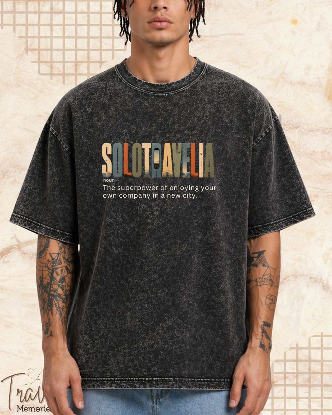Travel Dictionary Cotton Tshirt