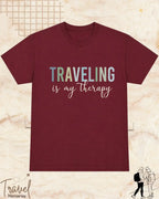 WanderScape Travel Cotton Tshirt