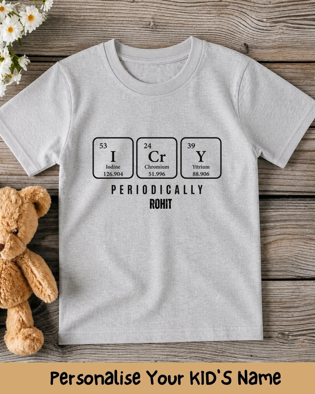 Back To School Custom Kid Cotton Tee