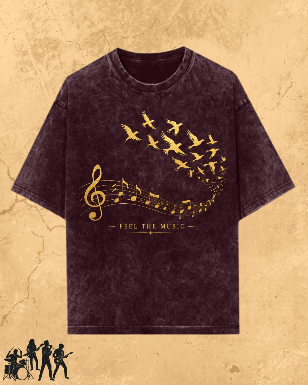 Music Freedom Cotton Tshirt