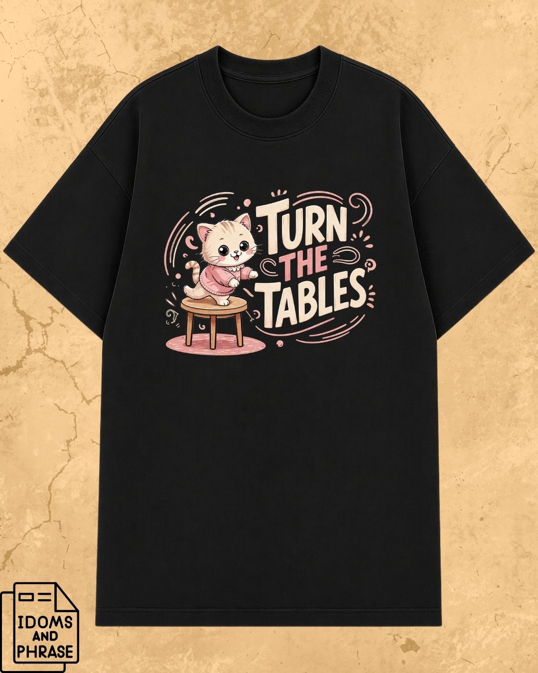 Idiom Whisker Cotton Tee