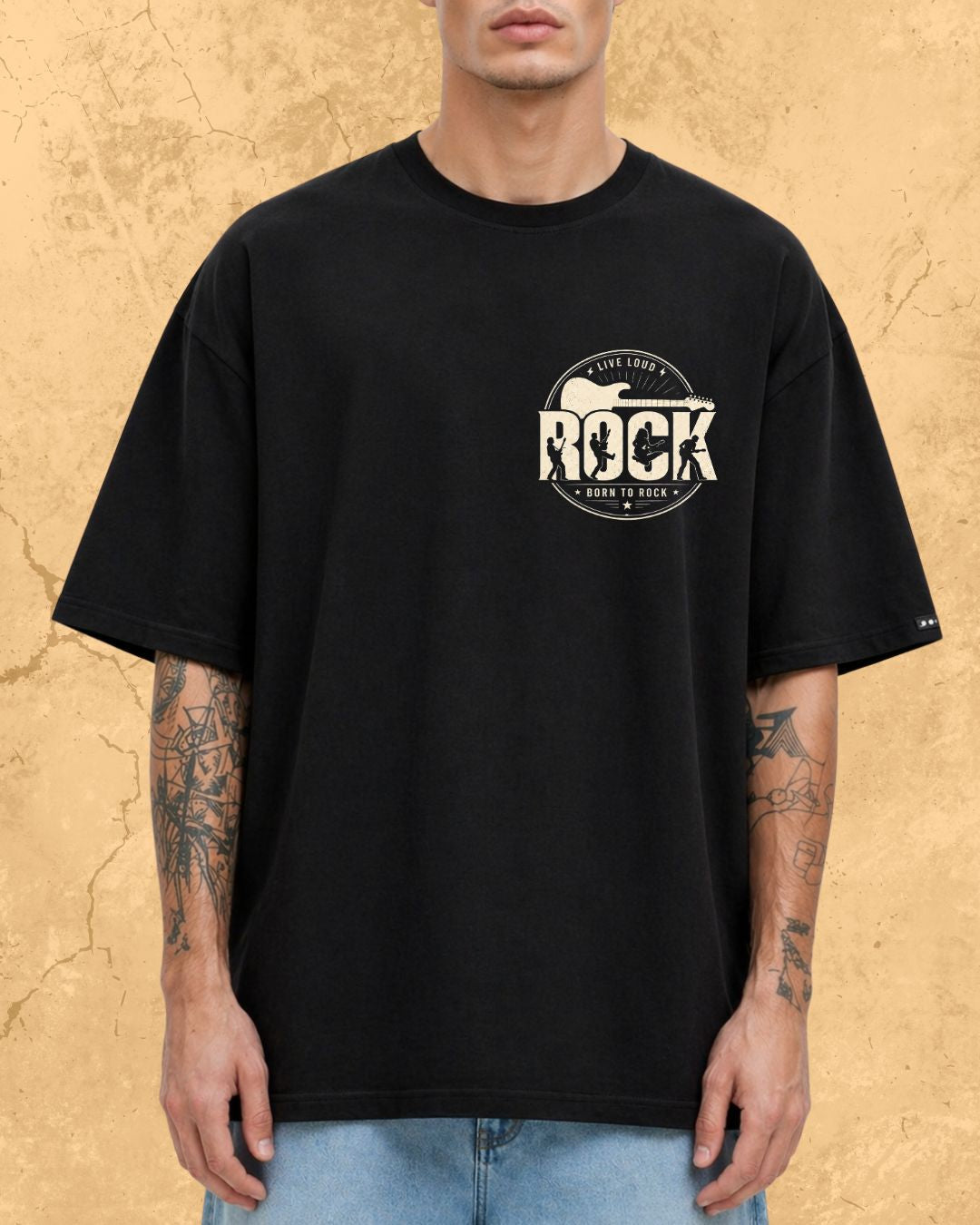 Rock Music Cotton Tshirt