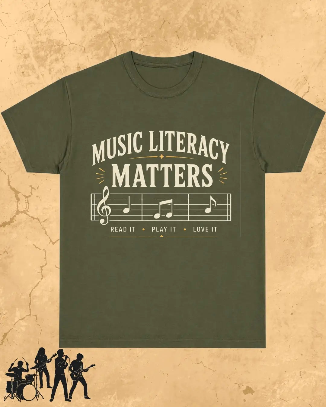 Music Literacy Matters Cotton T-Shirt
