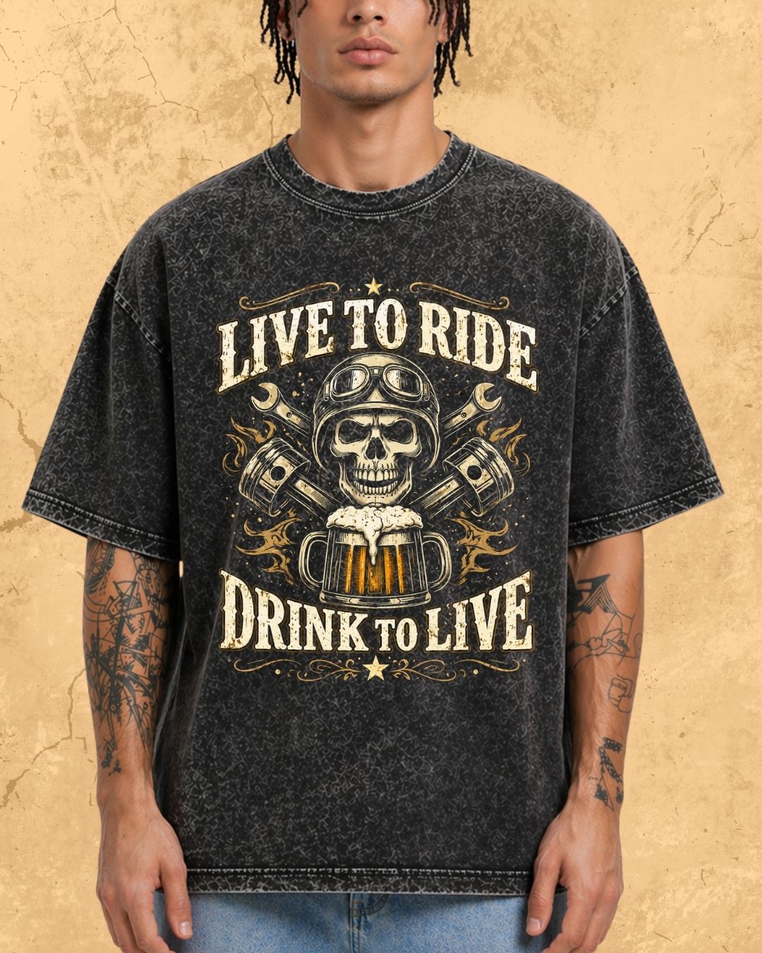 Skull Beer Party T-Shirt