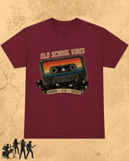 Retro Cassette Music Cotton Tshirt