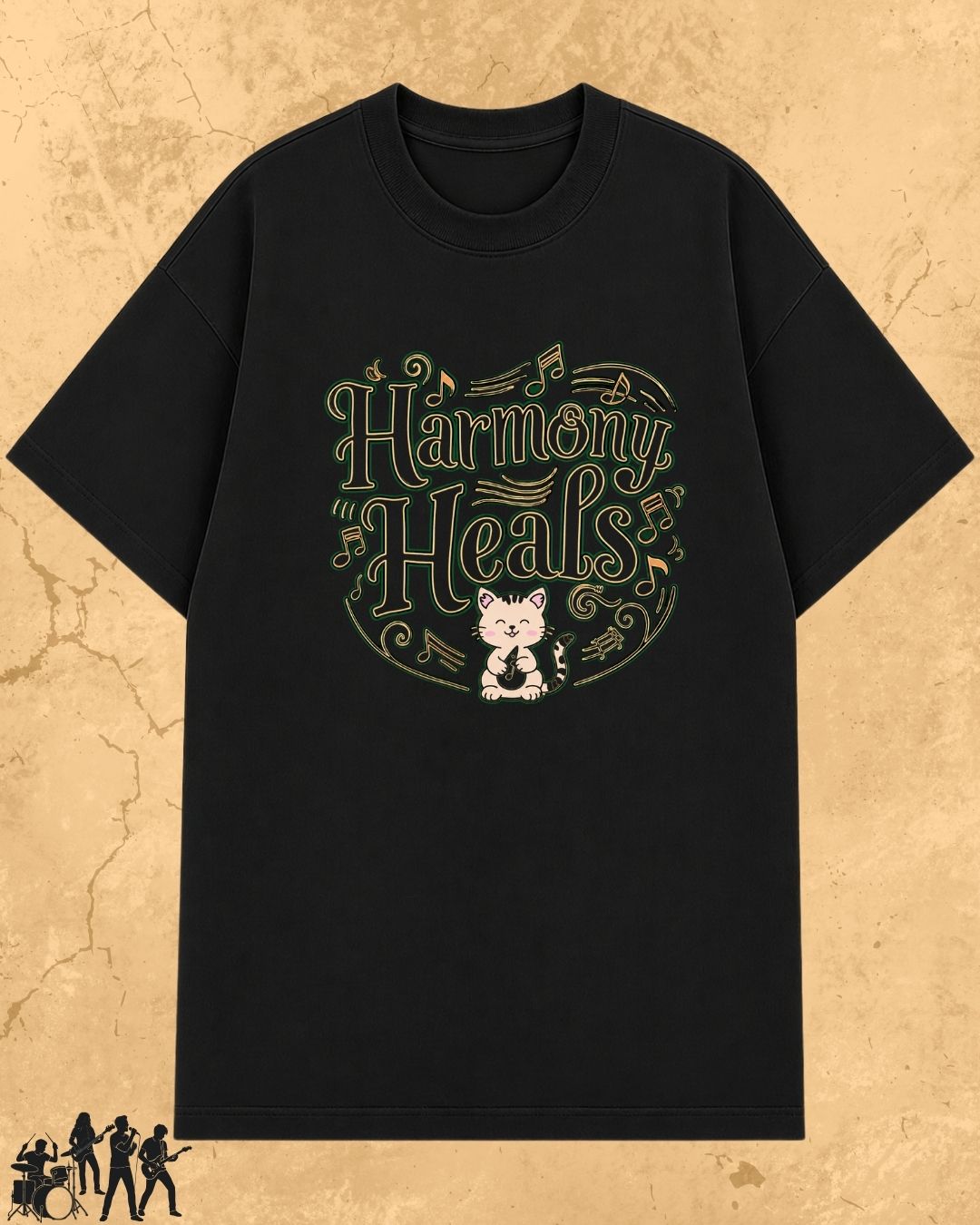 MeowMelody Cotton Tee.