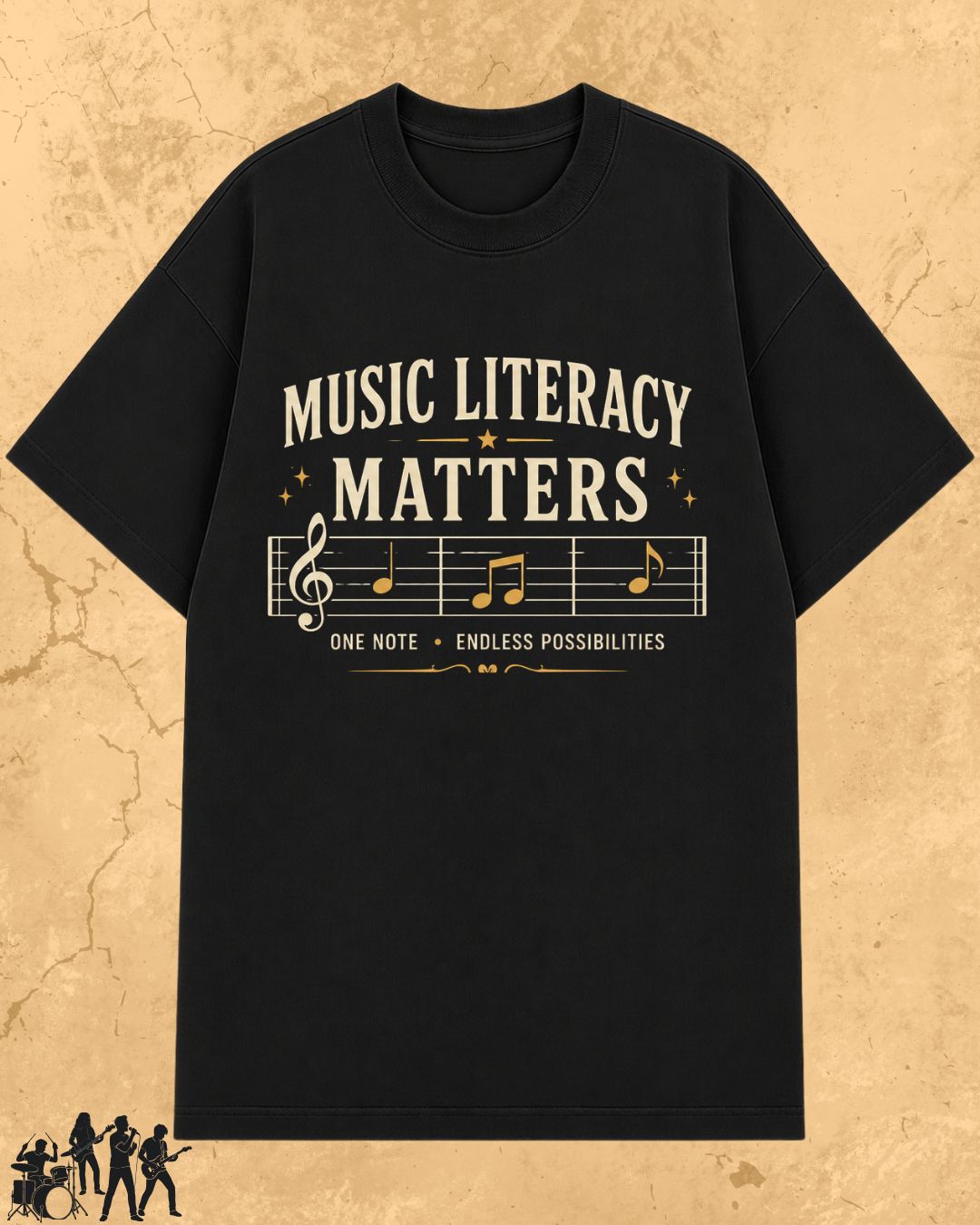 Music Literacy Matters Cotton T-Shirt