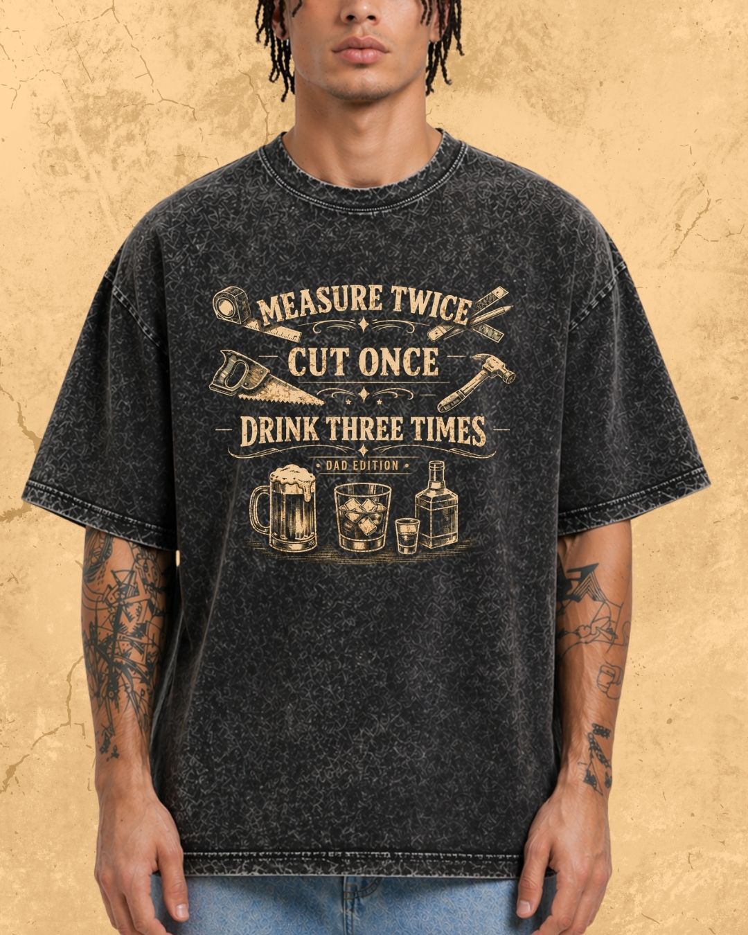 Beer Bond Statement Cotton T-Shirt