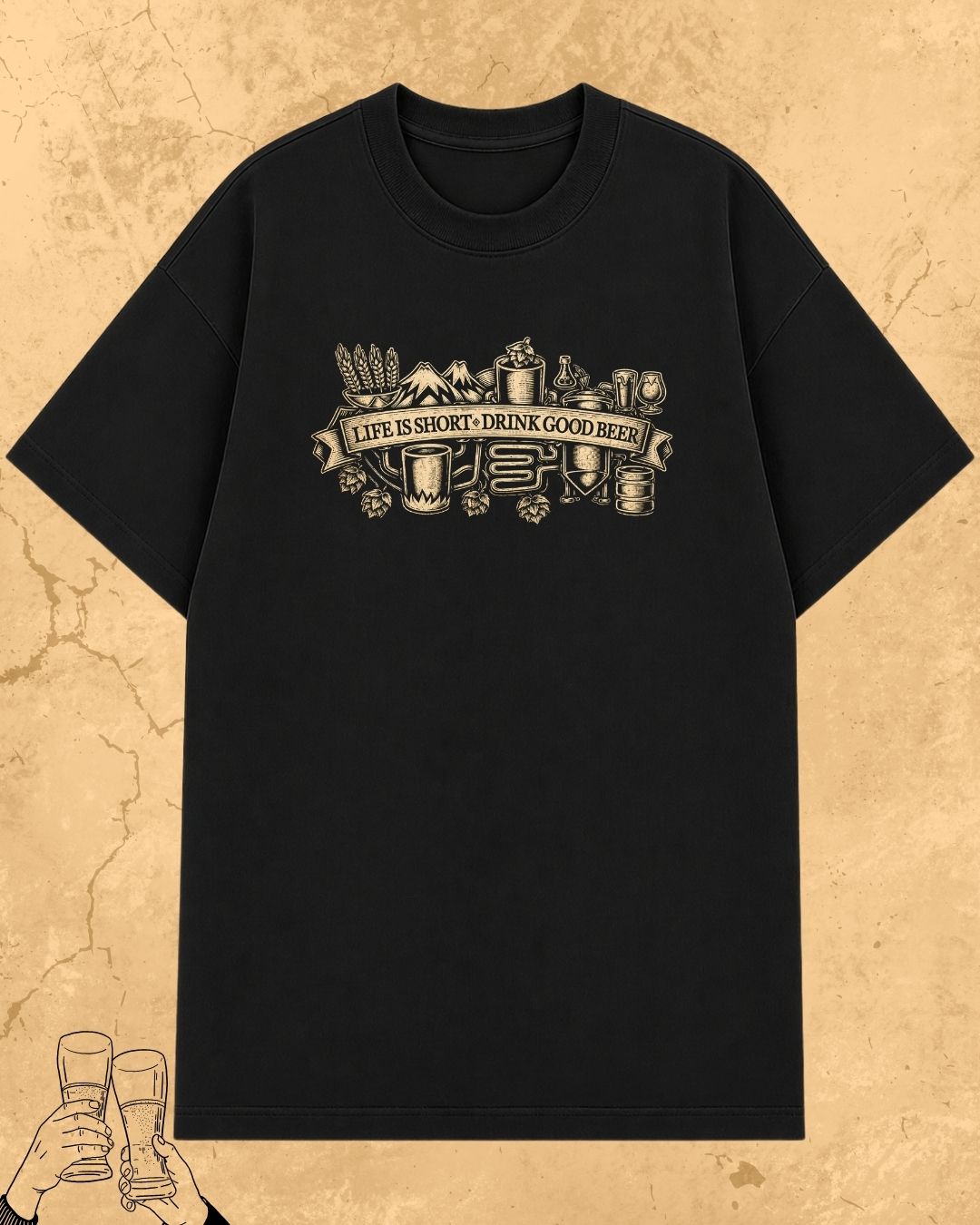Beer Chill Cotton Tshirt